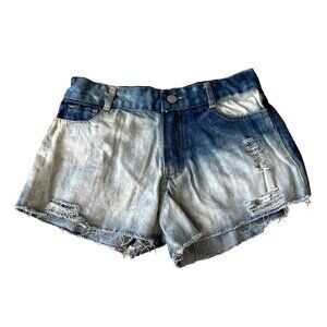 Flowers by Zoe Denim Shorts in Blue